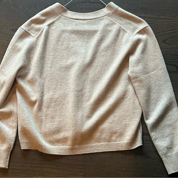 I. Crew cropped cashmere cardigan sweater size sm - Picture 5 of 6